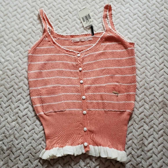 Guess Tops - GUESS Jeans Button-down Knit Top